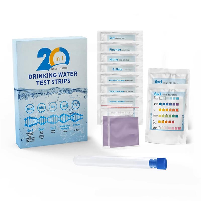 ABKY-Water Test Strips Kit(20  - đánh giá và giá Water Testing Kit