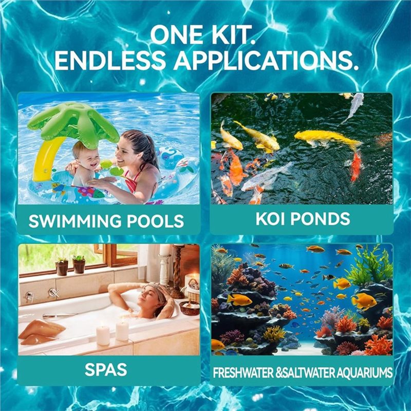 Accurate& Easy To Read 50CT Po - đánh giá và giá Water Testing Kit