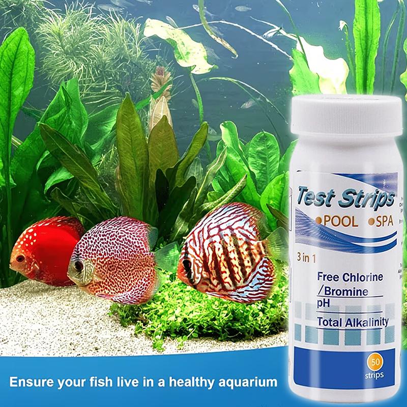 Aquarium Water Test Strips Tan - đánh giá và giá Water Testing Kit
